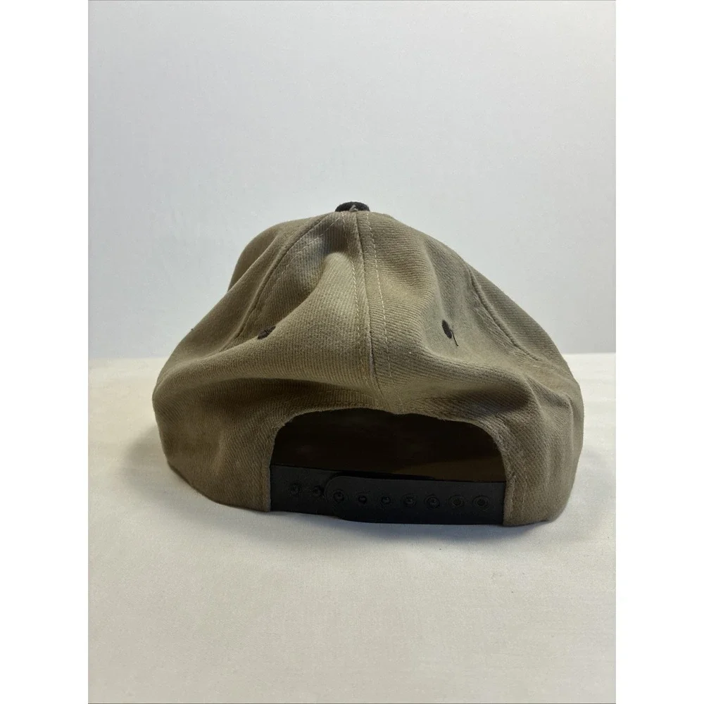 Vintage GM Buick Snap Back Beige Brown Headmost Brand